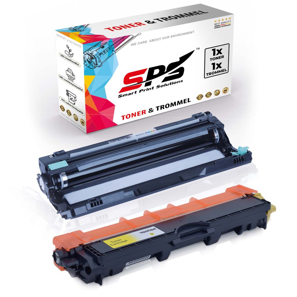 1x TN243 Toner Gelb + 1x DR243CL Trommel kompatibel für Brother HL-L3230CDW Brother DR243CL Brother TN243 HL-L3210 HL-L3210CW HL-L3230 HL-L3230CDW...