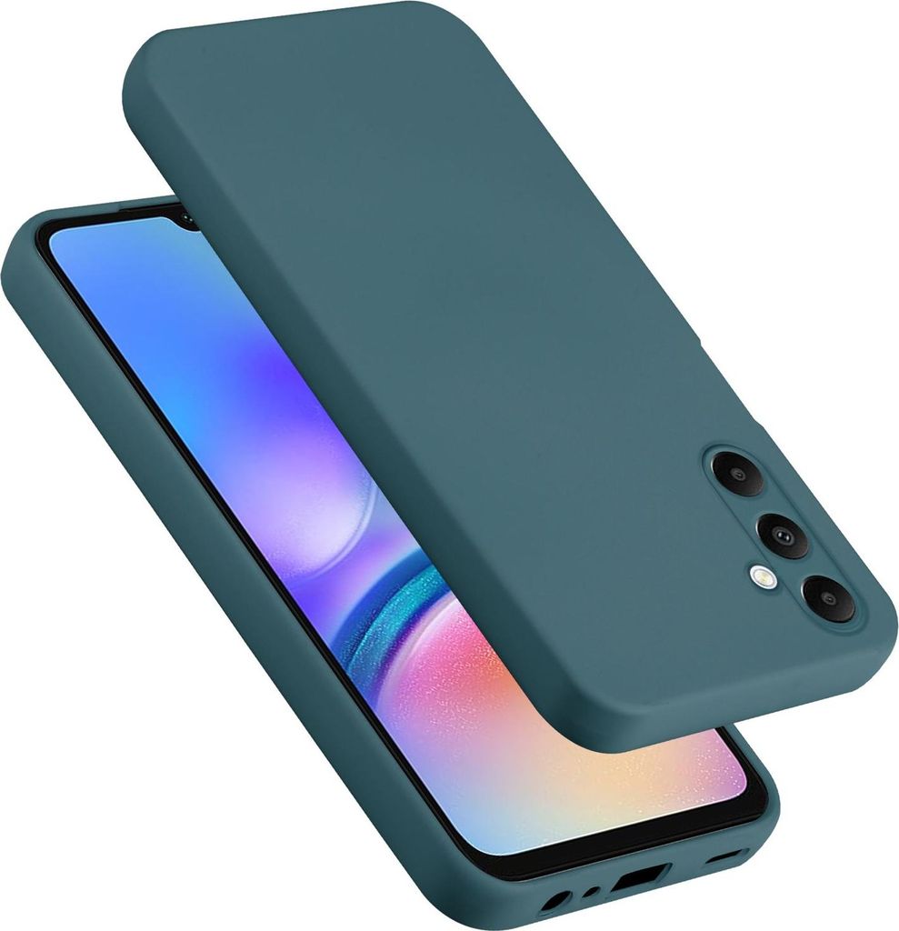 Cadorabo Hülle für Samsung Galaxy A05s Hülle Silikon Handyhülle Case aus flüssigem Silikon, Kratzfeste und stoßfeste Schutzhülle für Samsun...