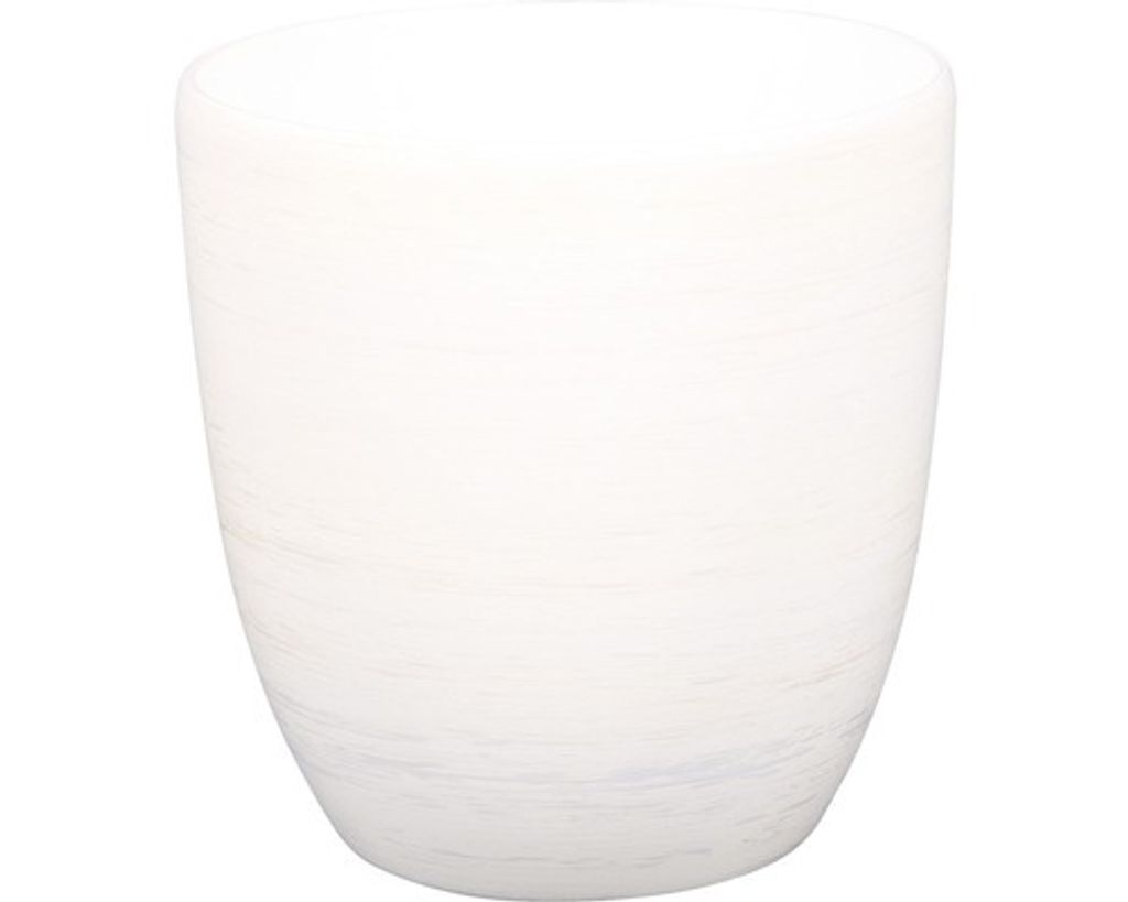 Obal na květináč keramický KODET WHITE Ø 16 cm matný bílý Obrázek produktu 