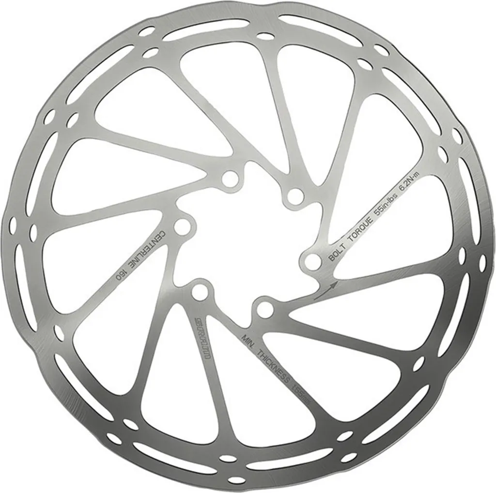 Équipement Freinage Sram Centerline 160mm Centerlock Argent Fiable