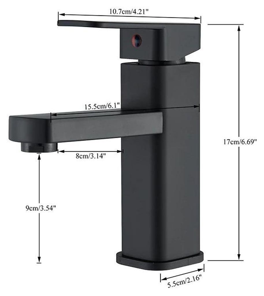 Miscelatore per lavabo – Miscelatore monocomando – Acqua Immagine del prodotto 