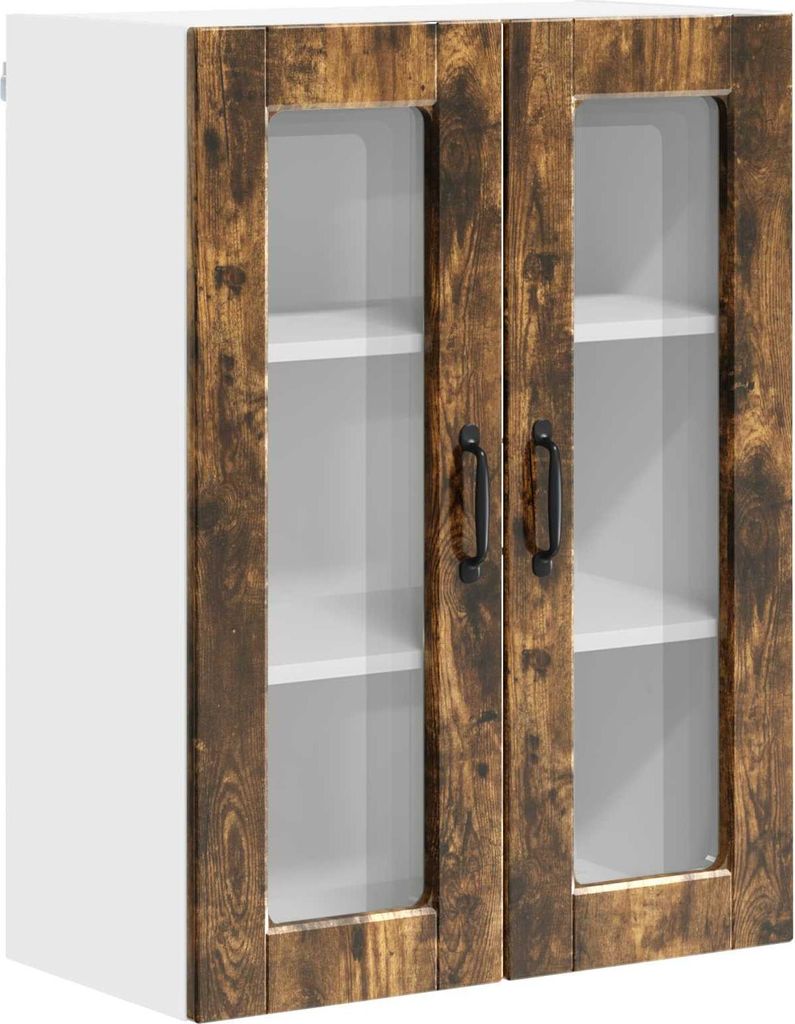 Küchenschrank Geräucherte Eiche 60 x 31 x 80 cm Holzwerkstoff