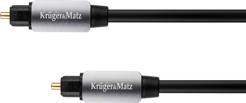 Kruger&Matz KM0321 Cavo Toslink 2m - Audio Digitale Elegante per TV