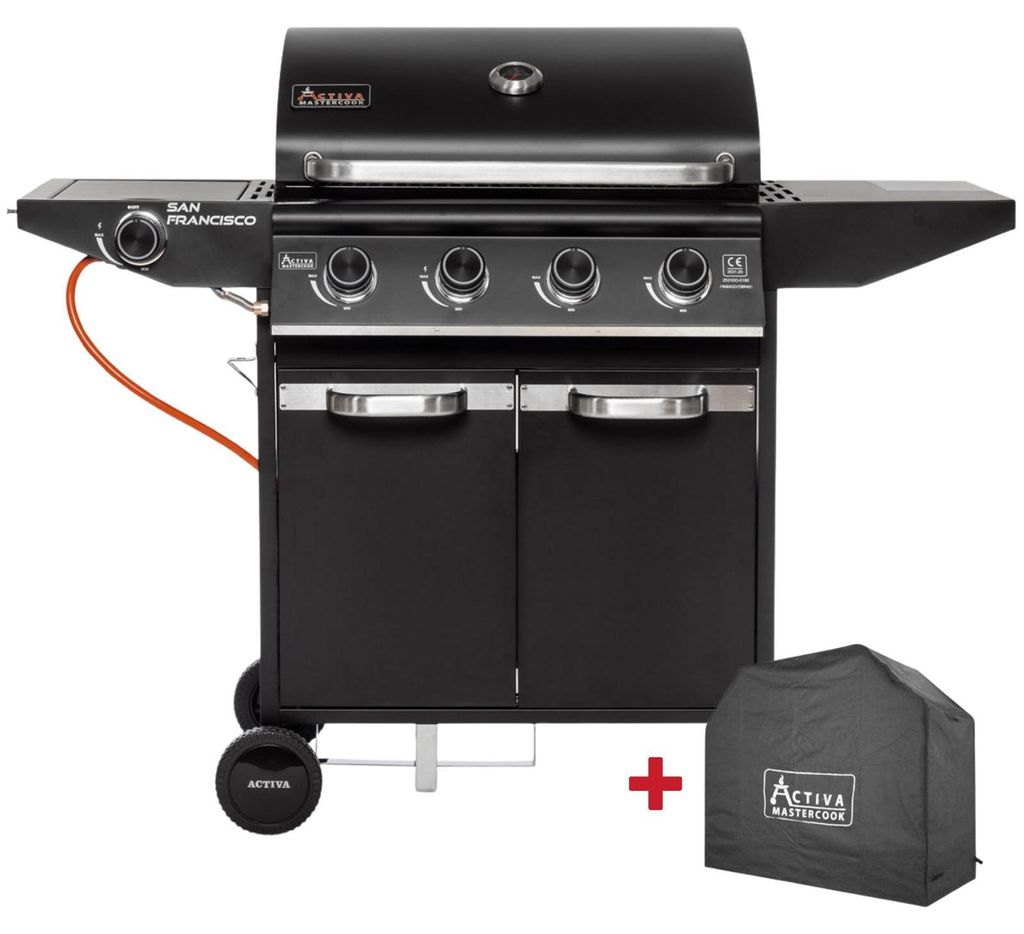 ACTIVA GRILL GAZOWY SAN FRANCISCO 4+1 (12,8 + 3,2 kW) - Zdjęcie produktu 