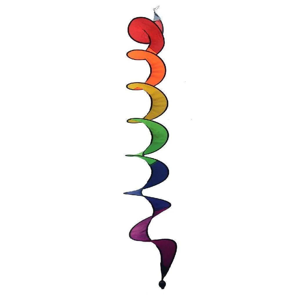 Rhombus Regenbogenwindfänger Spiral 23x163 cm - Mobile Éolien Multicolore