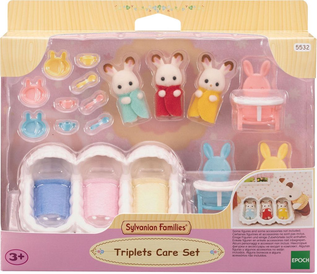 Sylvanian Families 5532 Erstausstattung für Drillinge - Produktbild