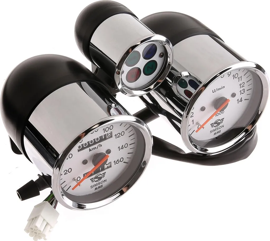 Compteur de vitesse MMB 3.0707/01 pour Simson 125 jusqu'à 160 km/h