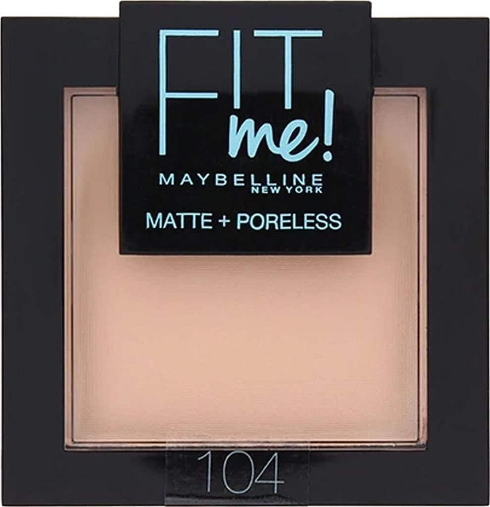 MAYBELLINE MATTE + PORELESS Kompaktpuder (104 Soft Ivory), 9 g