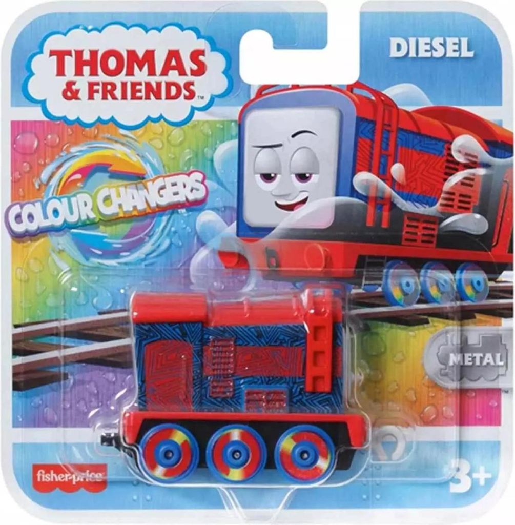 Fisher-Price Thomas and Friends Diesellokomotive HNT51 mit Farbwechsel