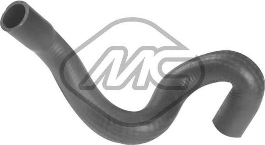 Metalcaucho 9512 Kühlerschlauch OE 3M5H8286BJ kompatibel mit Focus