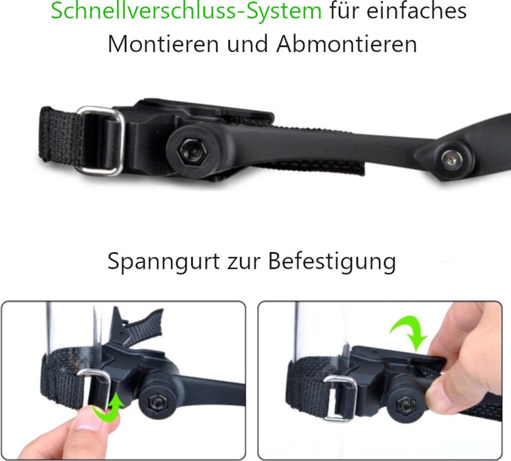 RBRL Rennrad Schutzbleche 28 Zoll mit Schnellverschluss 145 Produktbild 6