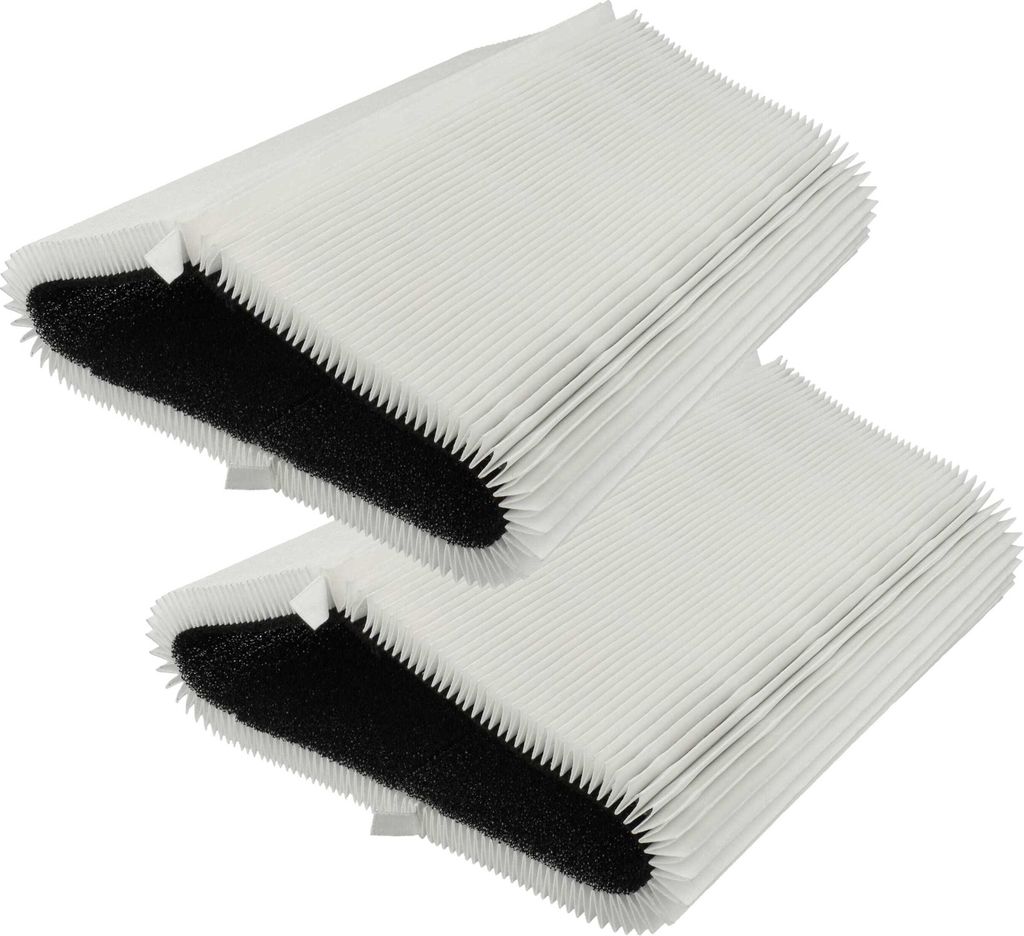 vhbw 2x H12 Filter kompatibel mit Blueair Blue Pure 411, Joy S, 411+ Mini, 3210 Artic Trail, Auto Luftreiniger - Ersatz-Filter