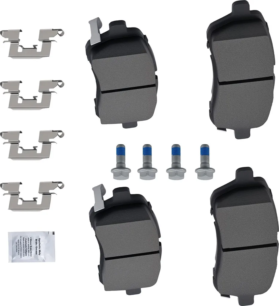 Jeu de plaquettes de frein avant pour Ford Fiesta essence et diesel 1.6