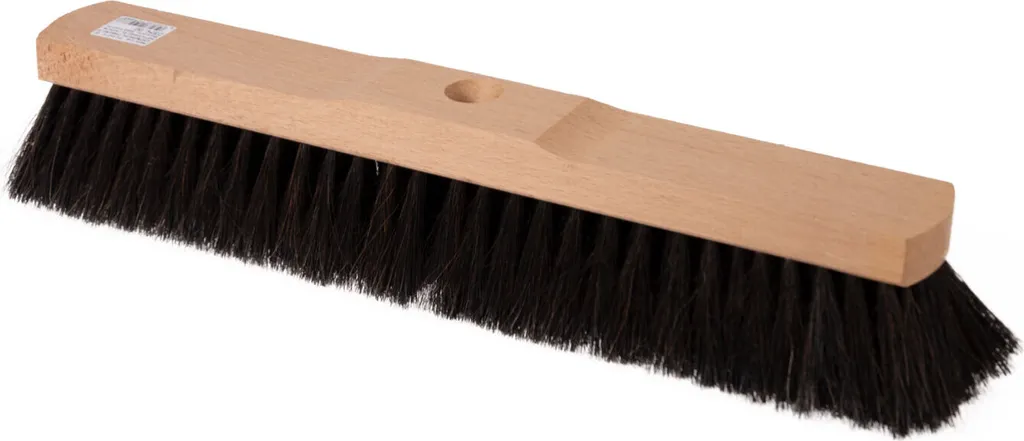 Nölle scopa da sala crine di cavallo 40 cm legno di sella