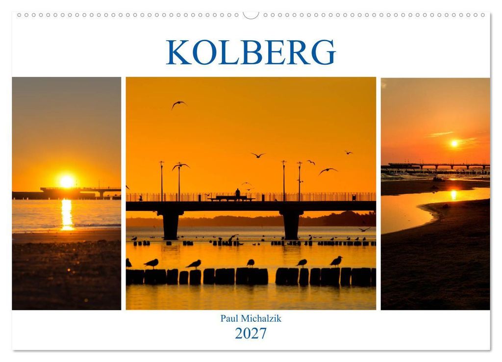 Kolberg (Wandkalender 2027 DIN A2 quer), CALVENDO Monatskalender