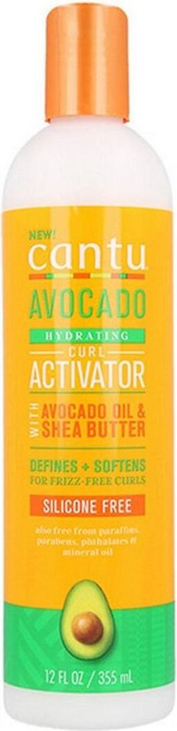 Activador de rizos para cabello con aguacate Cantu, 355 ml Imagen del producto 