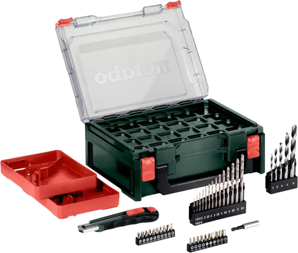 Metabo Powermaxx BS Basic Set 12V Perceuse-Visseuse avec 41 Accessoires - 10
