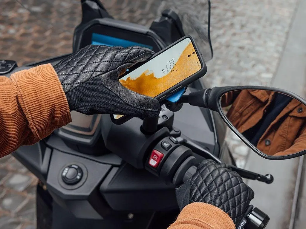 Support Téléphone GPS pour Rétroviseur Quad Lock - Idéal Navigation - 5