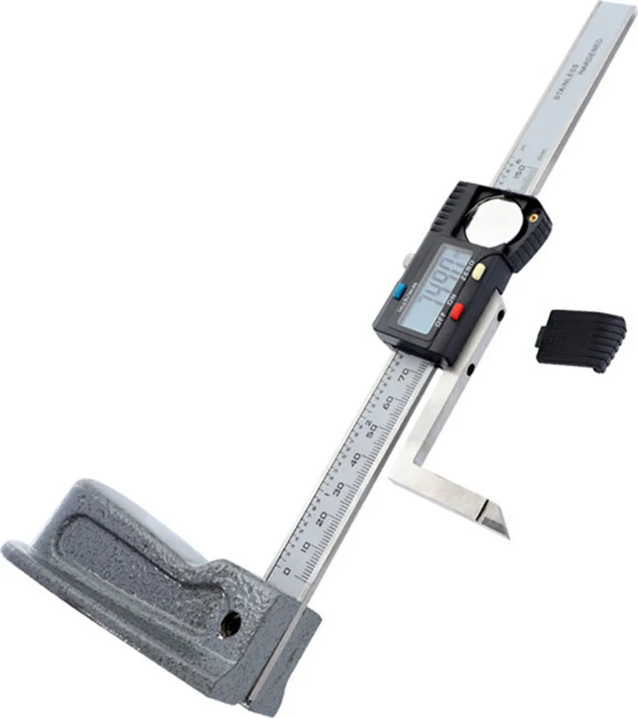 Instrument de mesure digital 150mm avec écran LCD et conversion mm/pouce - 3