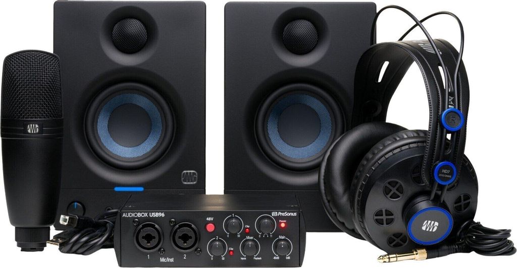 Presonus AudioBox USB 96 Complete Bundle USB zvuková karta Obrázek produktu 