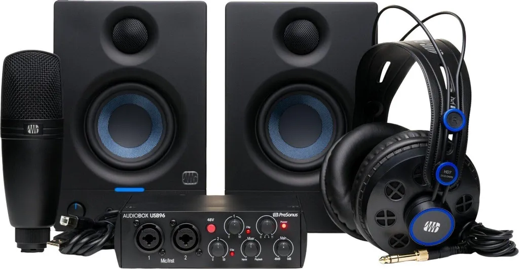 Solution studio Presonus AudioBox USB 96 pour enregistrer sans latence