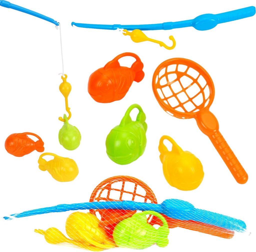 Set da pesca per bambini - pesce giocattolo TEH7600 Immagine del prodotto 