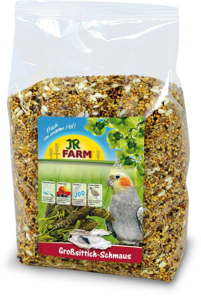 JR Farm Mangime per parrocchetti grandi 1 kg Immagine del prodotto 
