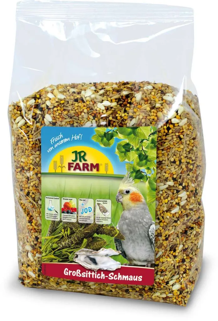 JR Farm Grande Pappagallo 1kg | Il Gusto della Natura nella Ciotola