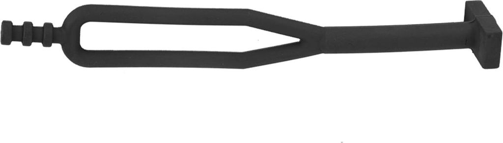 Seitenständer Gummi-Batterie-Gurt Motorradmontage-Zubehör für Husqvarna 14-19 (schwarz)