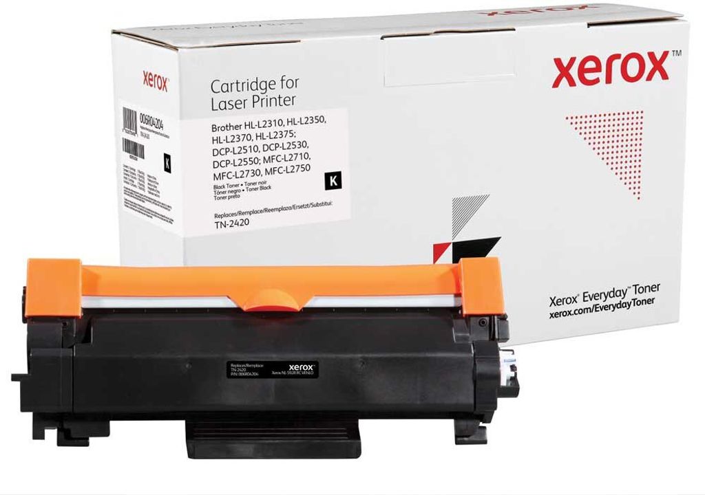 Xerox Toner Everyday replaces Brother TN2420 Black