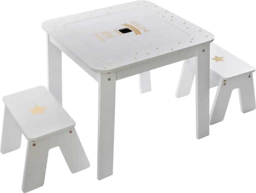 Table et Chaises pour Enfants Julie Eazy Living Mobilier de Chambre