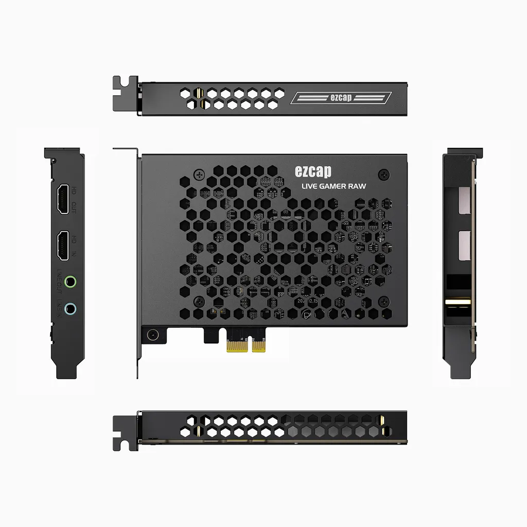 Carte de capture 4K pour streaming et diffusion directe ezcap324B PCIE - 2