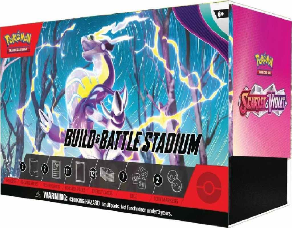 Pokemon Scarlet & Violet Build & Battle Stadium Box Image du produit 