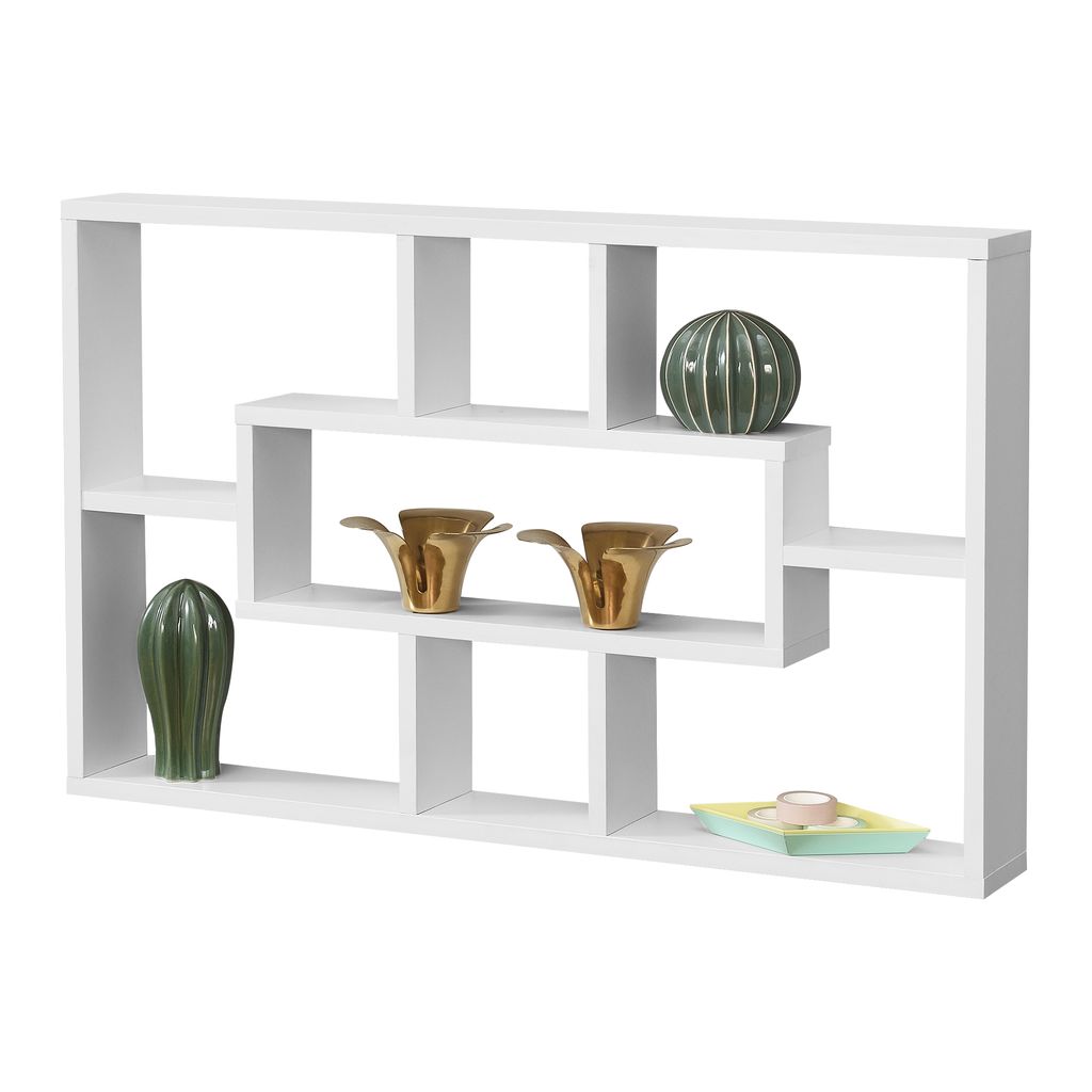Étagère murale Qinngua 77 x 10 x 48 cm Étagère flottante Image du produit 
