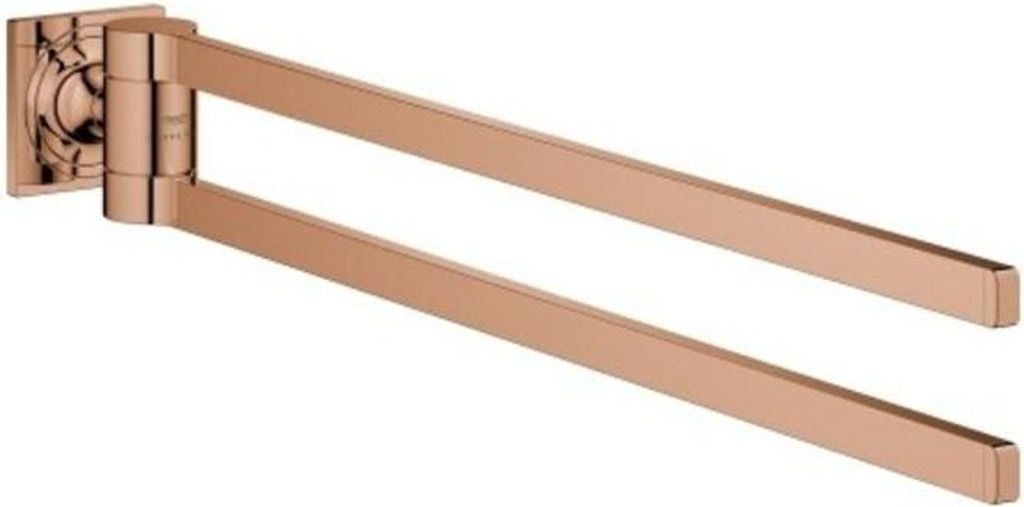 Grohe Doppel-Handtuchhalter Allure 460mm, schwenkbar 90Grad, warm sunset