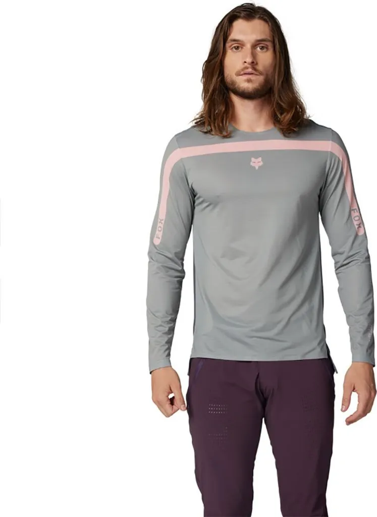 Maillot Fox Racing Flexair Aviaton Race Gris Taille M pour Homme VTT