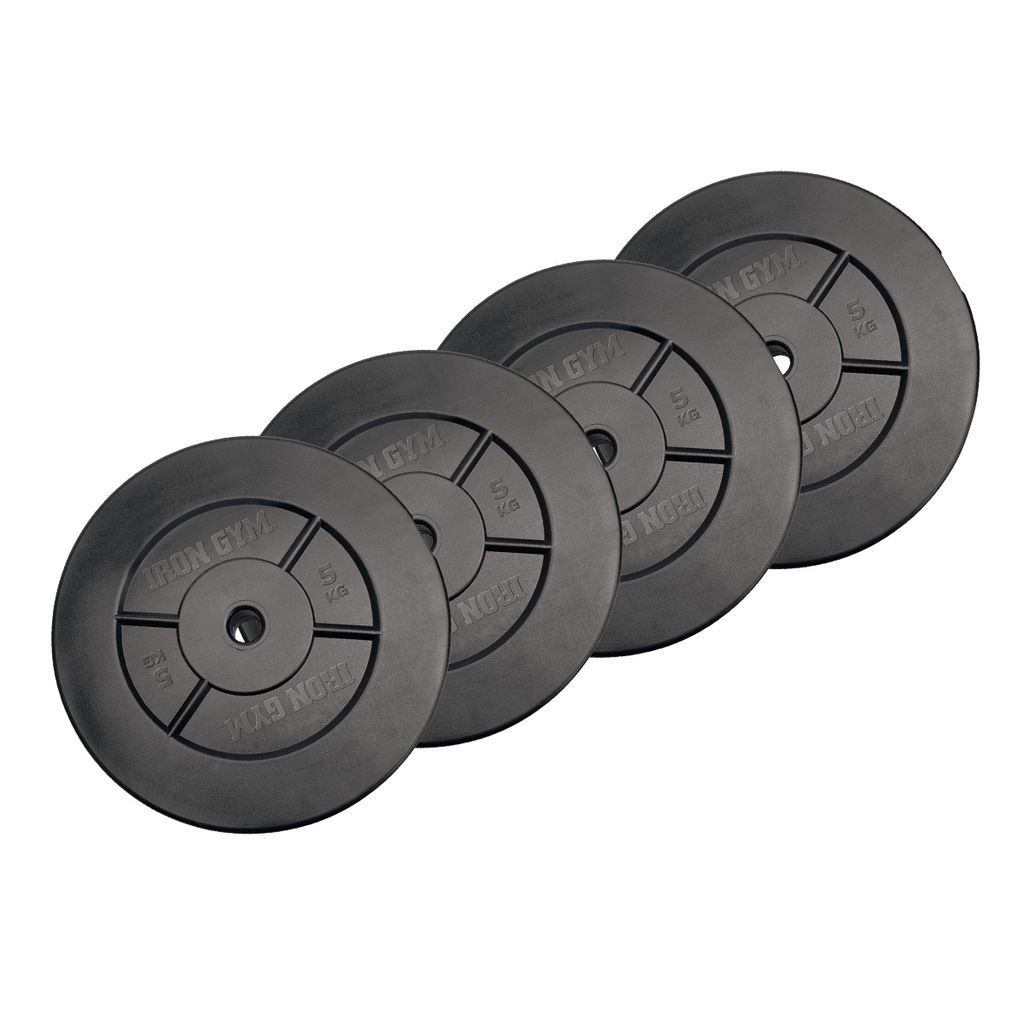 Iron Gym - Hantelscheiben 4 x 5 kg Produktbild 