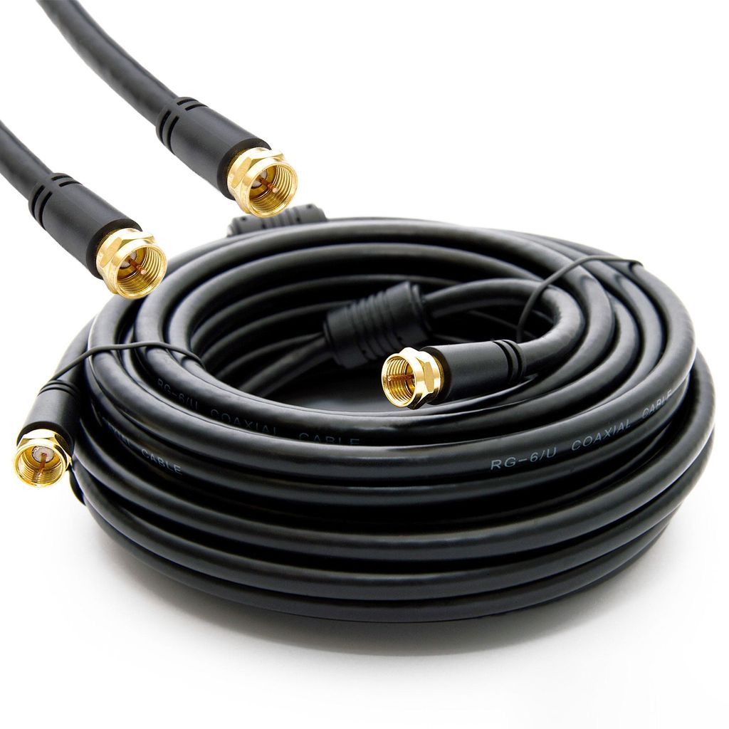 PremiumX 30m SAT TV Antennenkabel F-Anschlusskabel mit Produktbild 