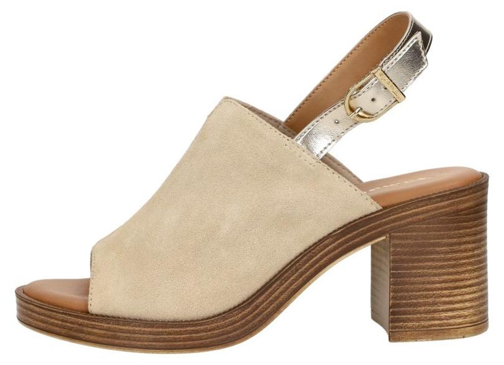 Tamaris Sandalen Hak  Sandalen Hak - Beige - Maat 38 Produktbild 