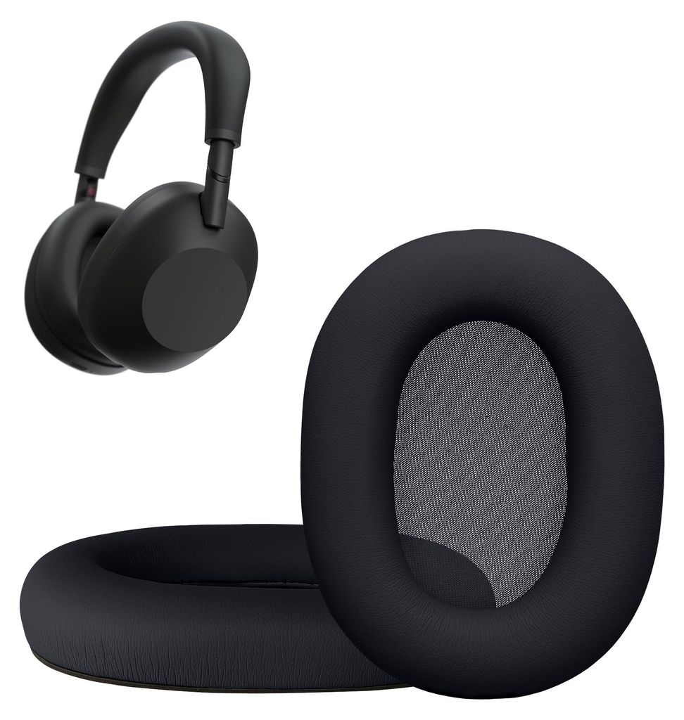 kwmobile 2x Ohr Polster für Sony WH-1000XM6 Ohrpolster - Produktbild 
