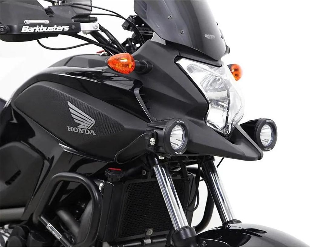 Denali Honda Nc 750 X 14-20 Zusatzscheinwerferhalter Silber Silber One Size