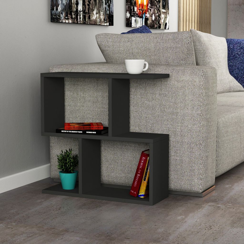 Skye Decor, Mania - antracit, boční stolky, antracit, 60 x Obrázek produktu 