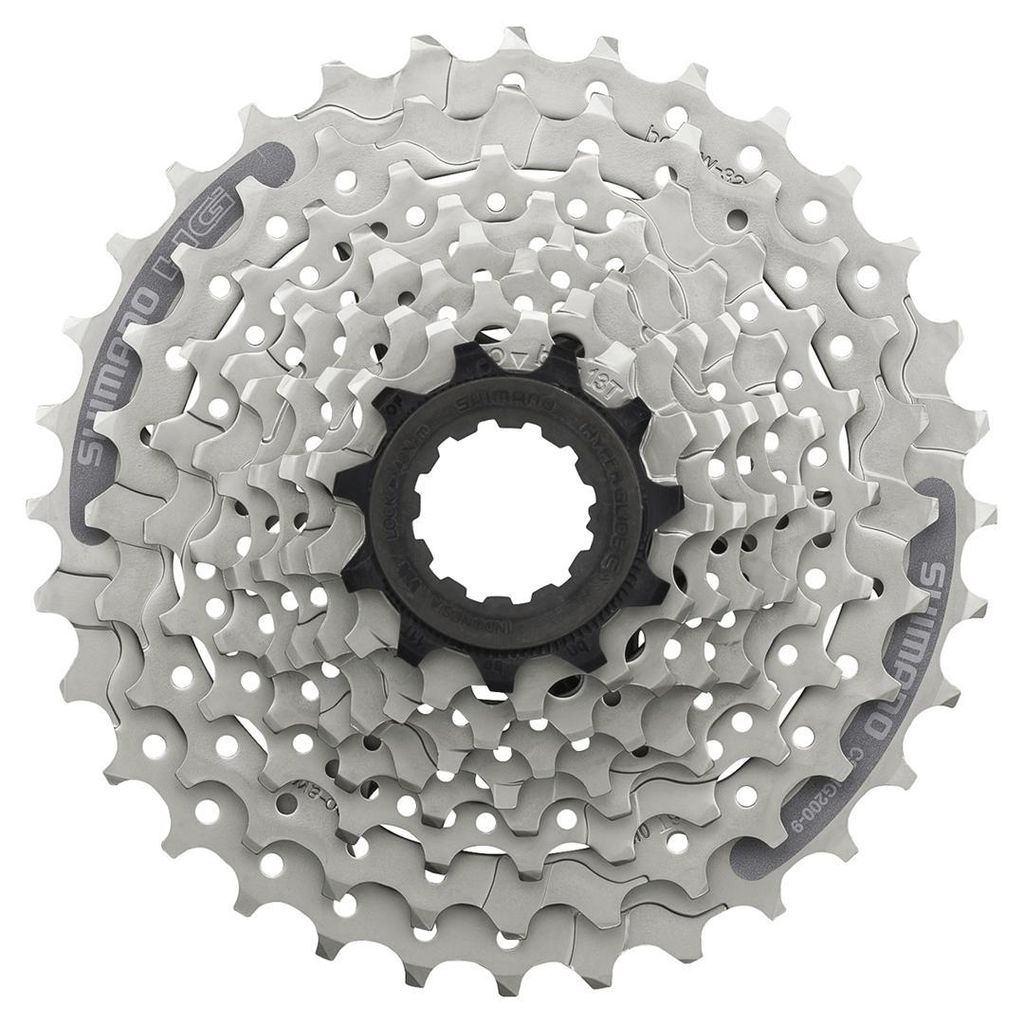 Kaseta Shimano CS-HG201 9 rzędowy 11-32 Acera srebrna Zdjęcie produktu 
