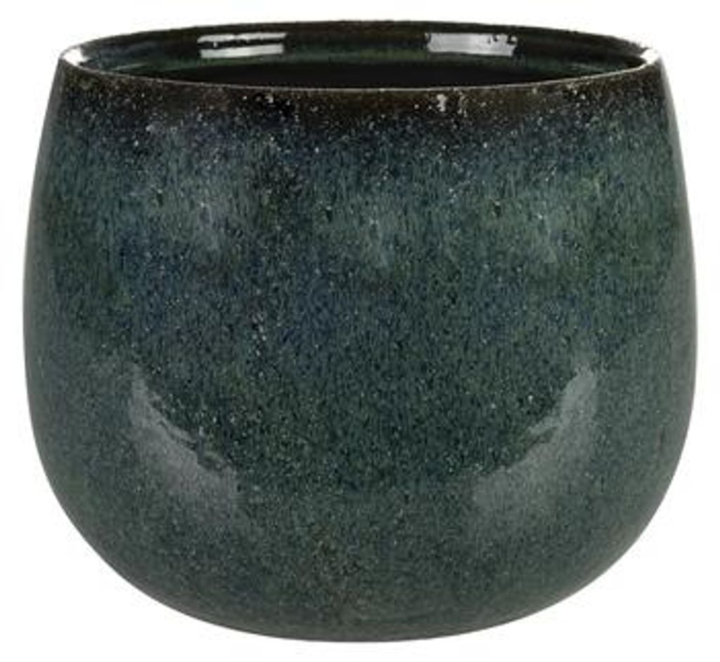 Ter Steege Blumentopf Blau D 24 cm H 19 cm