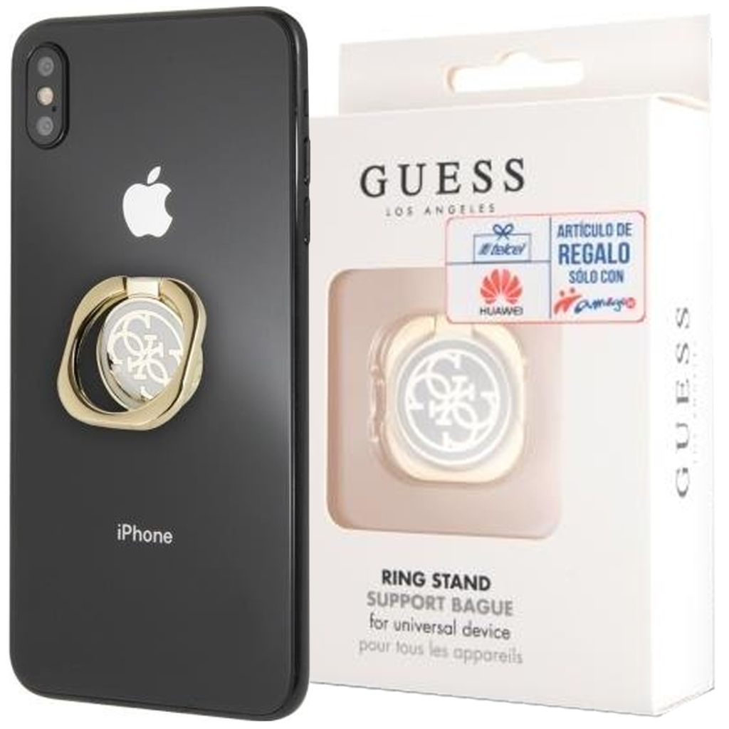 Guess Ring Stand Gurseqgwh Złoto-Biały /Gold & Weiss 4G Produktbild 