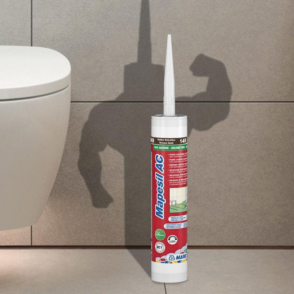 MAPEI® MAPESIL AC, 1-componenten siliconenkit, kleur bruin Productafbeelding 