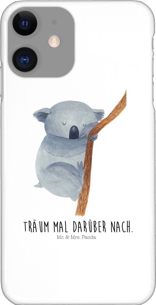 Mr. & Mrs. Panda Iphone 11 Handyhülle Koalabär - Weiß - Geschenk, Handy Schutzhülle, XR, schlafen, Träumen, Gute Laune, Traumland, Cover, Bär...