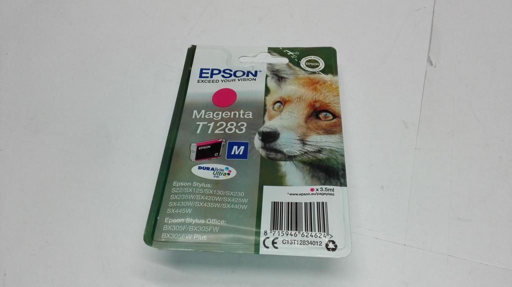 Epson Fox T1283 Fuchs DURABrite Ultra Single Magenta Tinte, Produktbild 