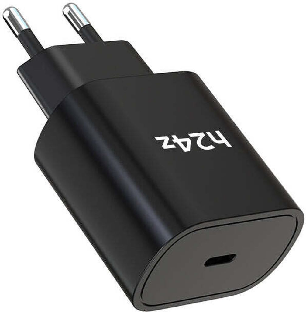25W USB-C Schnellladegerät mit USB-C oder ios Ladekabel für Produktbild 