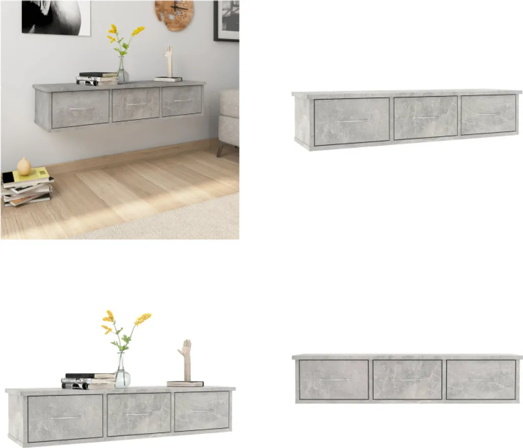 Scaffale vidaXL Grigio Cemento: Crea la tua Postazione Beauty